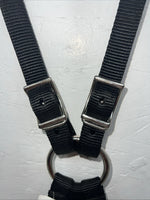 New Black Nylon Fabtron Running Martingale #NP52-5 EE-8
