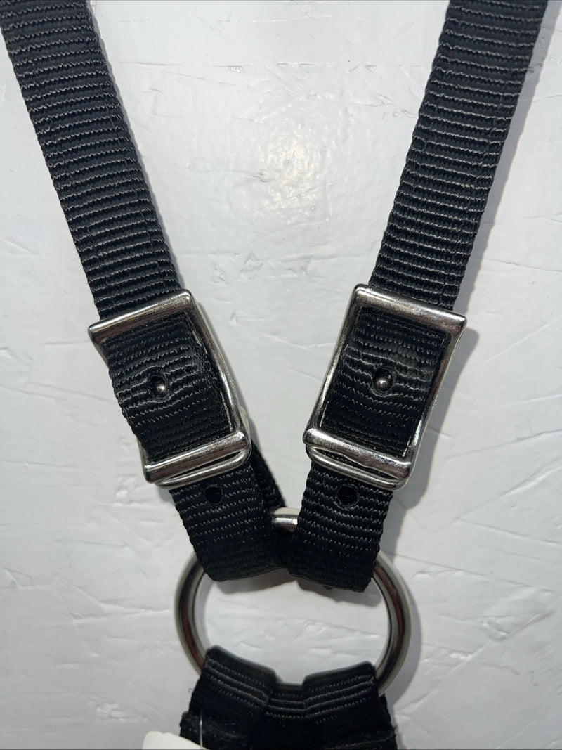 New Black Nylon Fabtron Running Martingale #NP52-5 EE-8