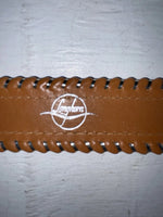 New Brown Genuine Leather Longhorn Weaved 30” Belt #82807 JJ-128