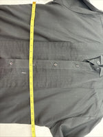 New Chaplin Black Long Sleeve Bottom Up English Shirt Small DD-139
