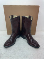 New Youth Cherry Black Texas Brand Cowboy Boots. 3008 3.5 3 1/2 D. 22-35