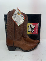 New Men’s Brown Texas Brand Cowboy Boots. 5111 11 D. 8-54