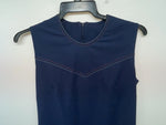 New Women’s Blue Lasso Short Sleeve Zip Up Shirt #A983102 3B-58