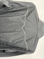 New Men’s White Horse Black Western Long Sleeve Pearl Snap Medium V-5