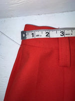 New Vintage Red Quicksilver Polyester Pants #2662 3A-109
