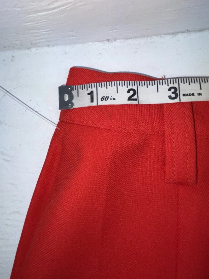 New Vintage Red Quicksilver Polyester Pants #2662 3A-109
