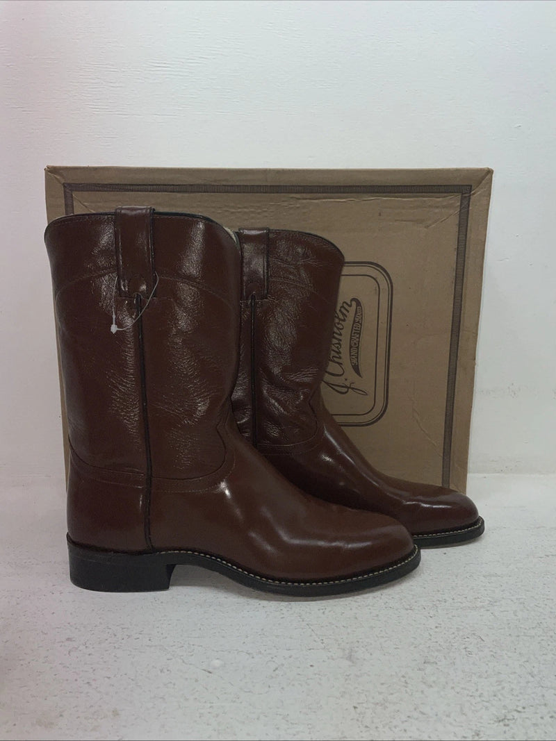 Me Women’s Brown J Chisholm Cowboy Boots. M 102 9 D. 4-125
