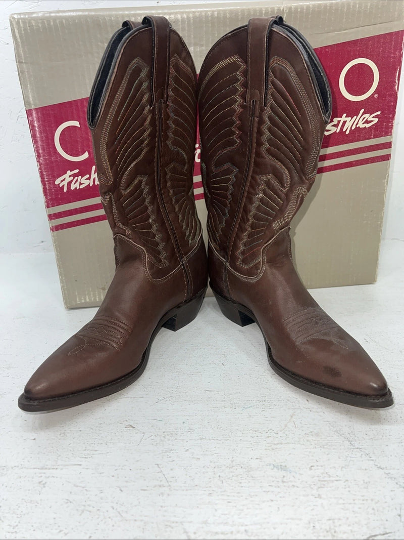 New Women’s Brown Capezio Cowboy Boots. L 281 7.5 7 1/2 M. 17-65