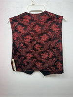 New Women’s 1849 Authentic Ranchwear Red Western Show Vest Medium WW-77
