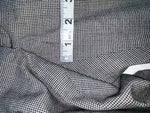 New Vintage Black Speckled Circle S Polyester Pants #CP6740 XX-113