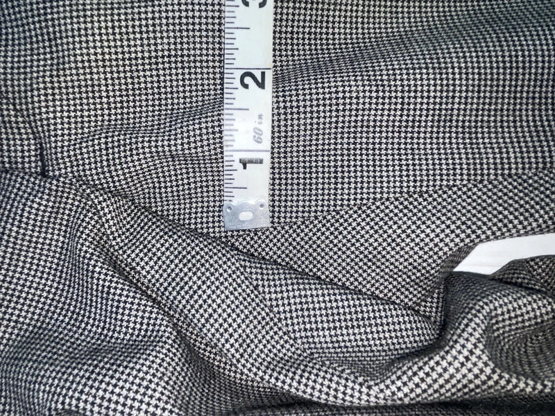 New Vintage Black Speckled Circle S Polyester Pants #CP6740 XX-113