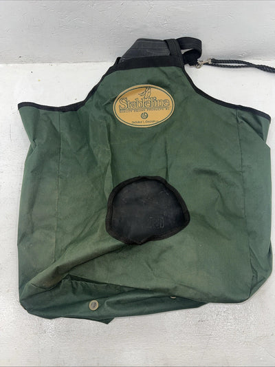 New Green Stableline Hay Bag With Vents On Bottom HH-38