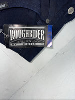 New Women’s Navy Roughrider Slim Fit Denim Jeans No Back Pockets. 9/10x36 L-6