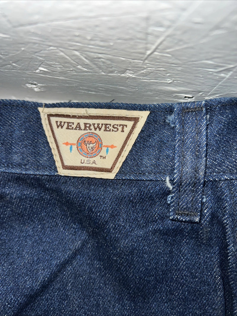 New Women’s Wearwest Regular Fit No Back Pockets Denim Jeans. 9/10x36 P-9