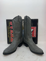 New Men’s Gray Texas Brand Cowboy Boots. 7499 10.5 10 1/2 D. 7-80