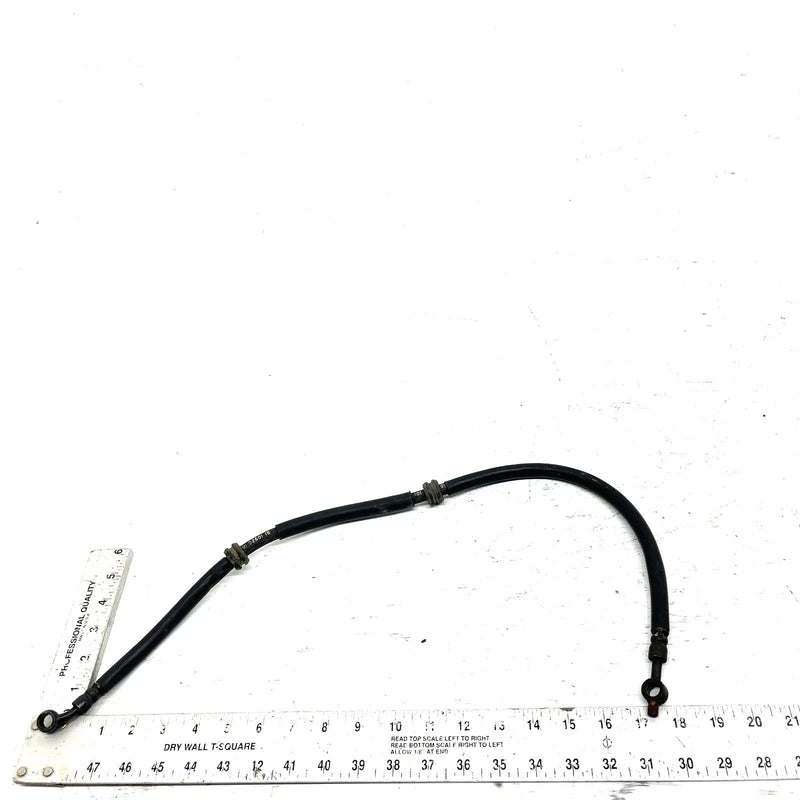 01 Honda Foreman Rubicon 500 4x4 OEM Front Upper Brake Line 45126-HN2-003 AH87