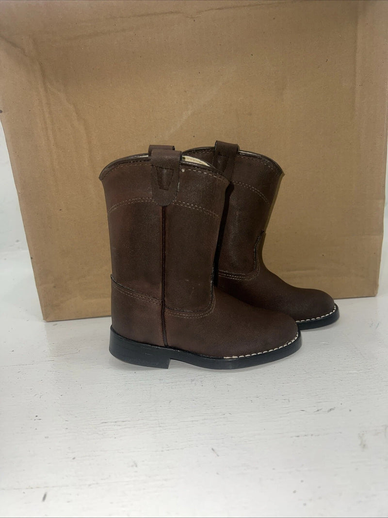New Infant Brown Texas Imperial Cowboy Boots. 5 D. 24-7