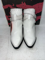 New Women’s White Dingo Cowboy Boots. 161089 7 M. 18-128