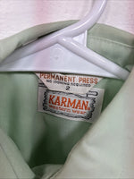 New Kids Karman Green Long Sleeve Pearl Snap Size 2 DD-146