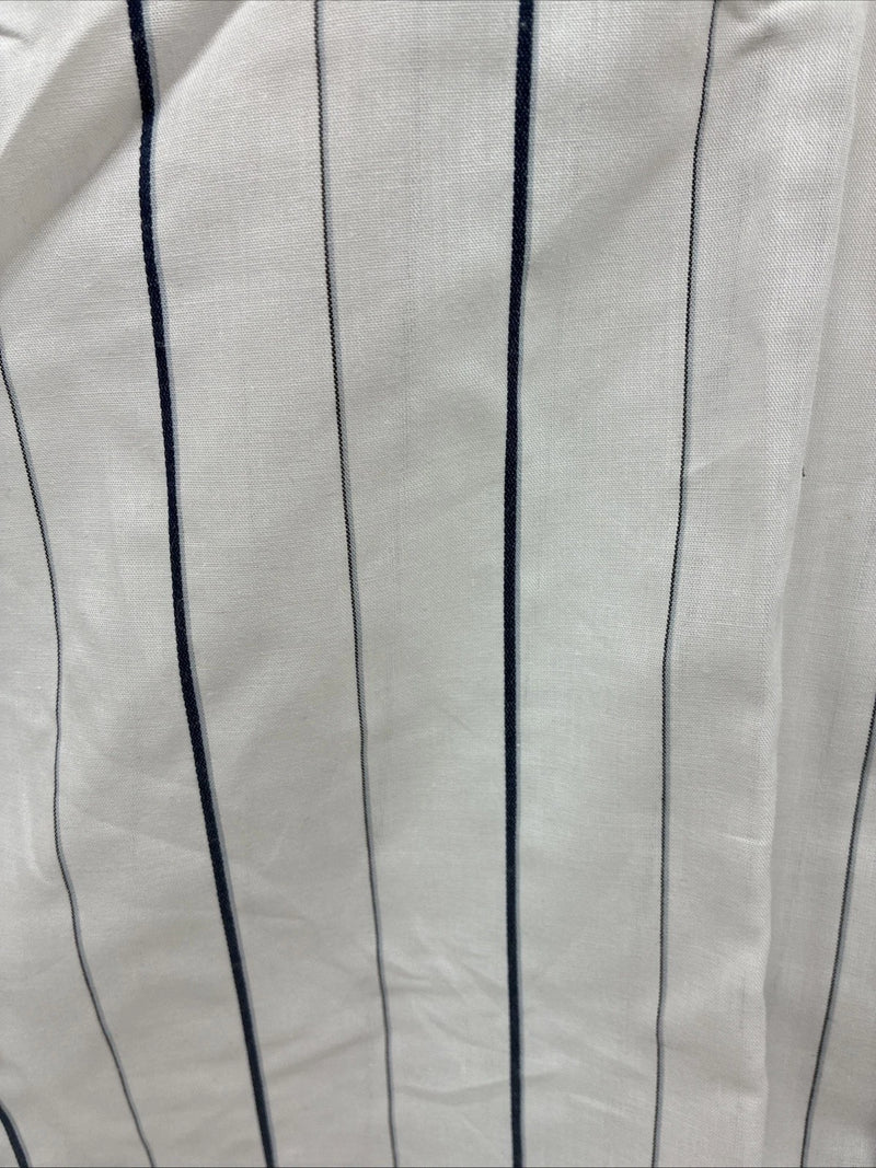 New Men’s Panhandle Slim White Stripe Short Sleeve Pearl Snap 15.5 Medium V-20