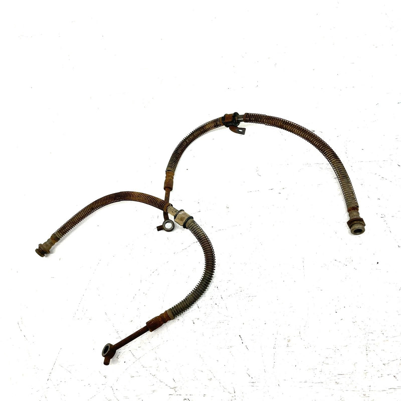 02 Suzuki Quadrunner 500 LTF500F 4x4 OEM Front Brake Hose Set 59240-09F00 AS37
