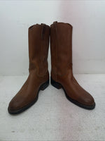 New Men’s Brown Double H Cowboy Boots. 81665 7.5 7 1/2 E E. 1-66
