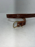 New Brown Nocona Genuine Leather Belt 49” #N161103 W-10