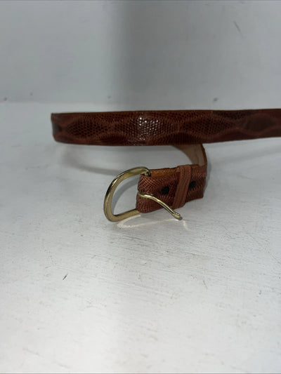 New Brown Nocona Genuine Leather Belt 49” #N161103 W-10