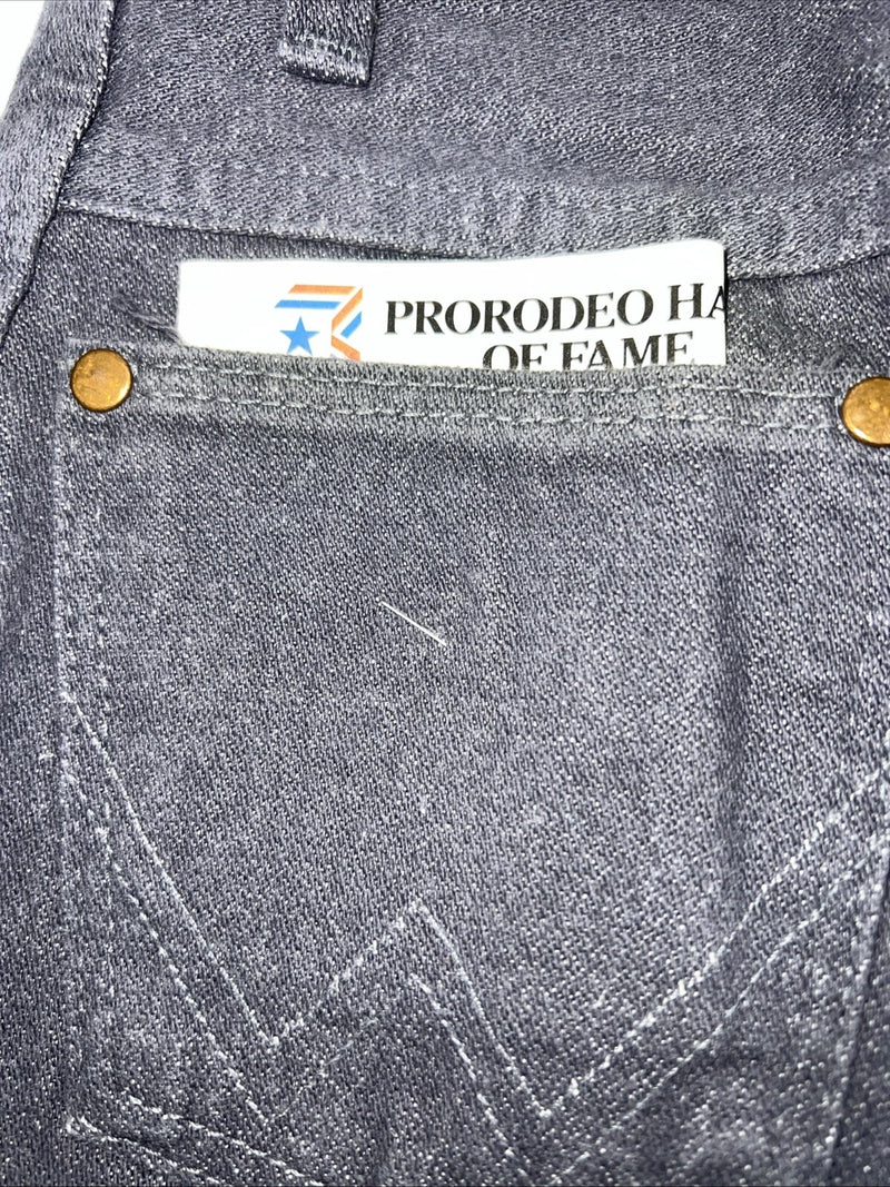 New Boys Grey Wrangler Pro Rodeo Cowboy Cut Jeans. 11/25 1/2 B-21