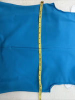 New Women’s Lady DJ Blue Sleeveless Half Zip Size 32 TT-88