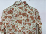 New Women’s Champion Western Floral Long Sleeve Pearl Snap Size 12 LL-5