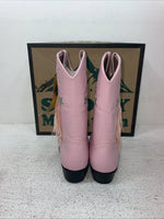 New Kids Pink With Fringe Smoky Mountain Cowboy Boots. 1058 C 13.5 13 1/2. 23-67