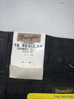 New Boys Black Wrangler Pro Rodeo Cowboy Cut Denim Jeans. 10/25 Regular B-22