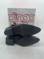 New Youth Black With Fringe Dingo Cowboy Boots. C 3220 6 D. 2-137