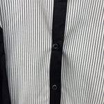 Me Women’s Cowboy Threads Black White Long Sleeve Button Up XL LL-38