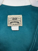 New Women’s 1849 Authentic Ranchwear Blue White Black Show Vest 3XL WW-36