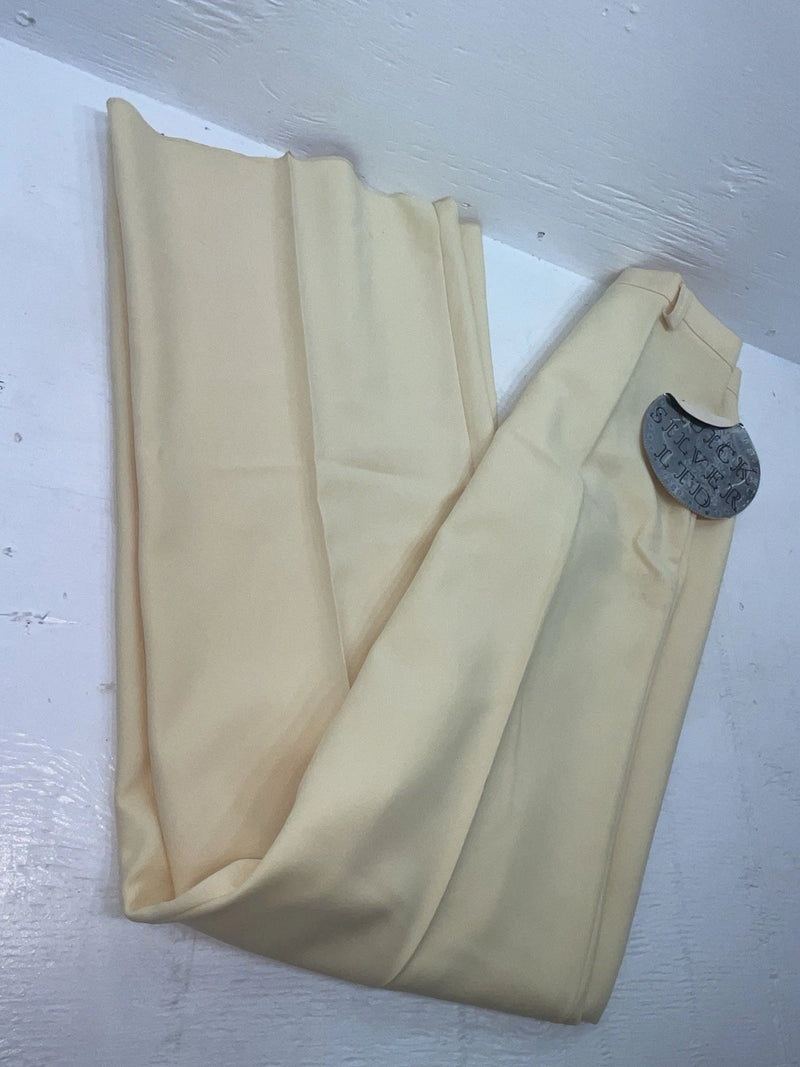 New Vintage Yellow Quicksilver Polyester Pants #2662 XX-55