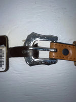 New Brown Genuine Leather Nocona Pendent 28” Belt #321904828 NN-3