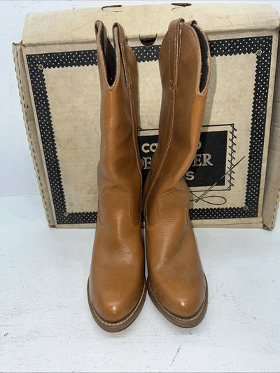 New Woman’s Brown Capezio Cowboy Boots. L 704 6.5 6 1/2 M. 18-89