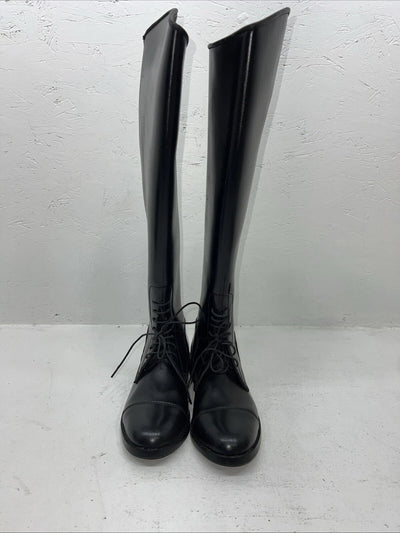 New Women’s Black EQUISTAR English Boots. 464346 7 W. 12-54