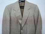 New Men’s Pioneer Wear Tan Suit Jacket 42 #12015 Y-600
