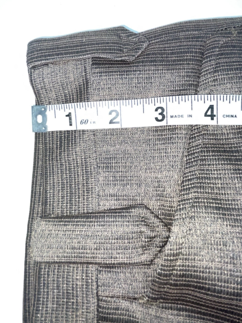 New Vintage Brown Circle S Polyester Pants #CS2991 XX-83