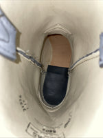 New Men’s Gray Texas Brand Cowboy Boots. 8802 10.5 10 1/2 D. 8-46
