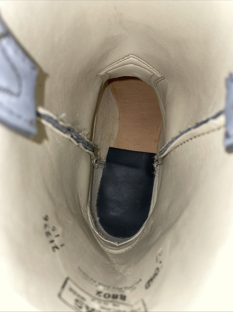 New Men’s Gray Texas Brand Cowboy Boots. 8802 10.5 10 1/2 D. 8-46
