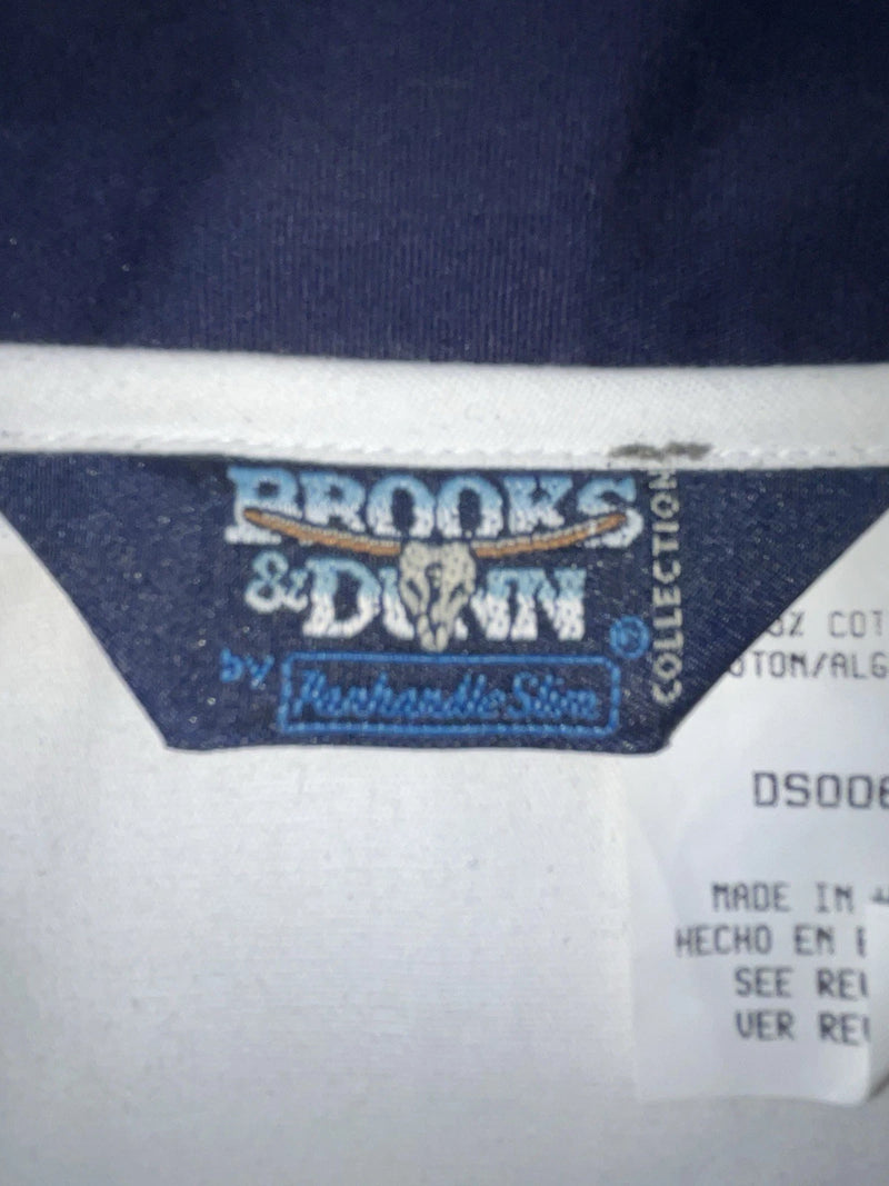 New Men’s American Panhandle Slim Cut Off Button up Shirt M #DS0061 3B-93