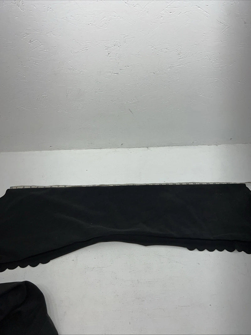NOS Gray Fabric Show Chaps Adjustable Waist 41” L-41