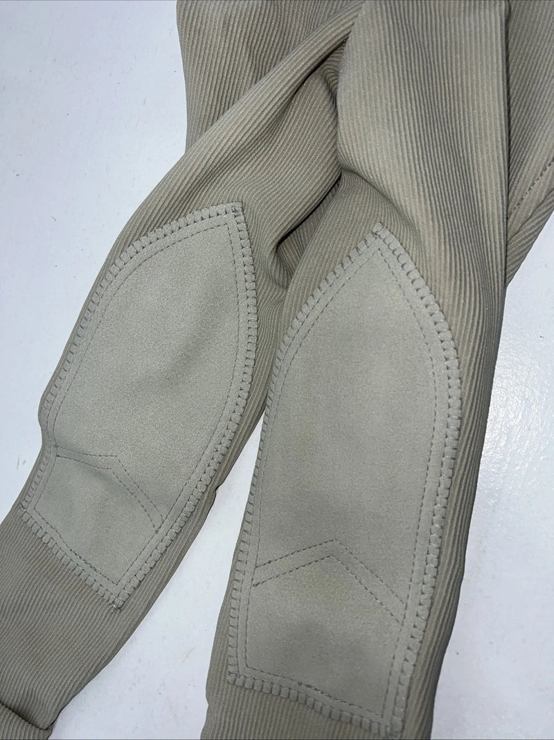 New Children’s Tan Sport Riders Classic Knee Patch Breeches. 4 041565 C-36