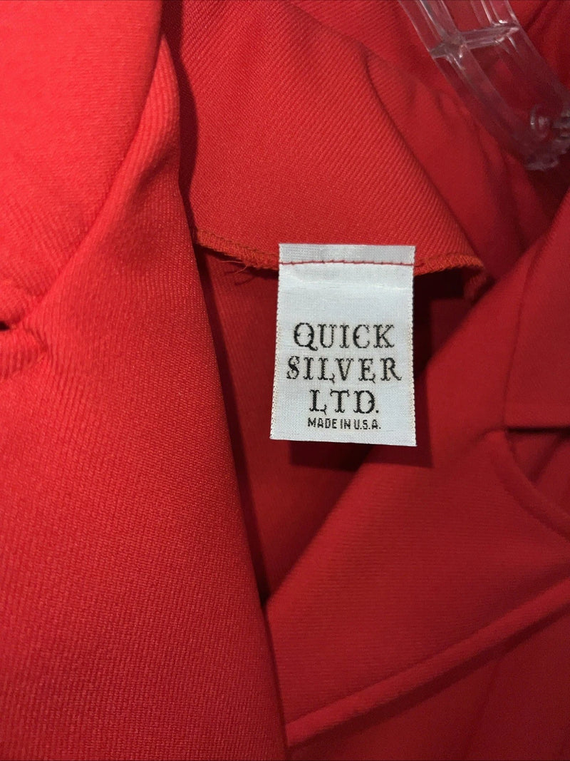 New Women’s Red Quick Silver LTD Long Sleeve Suit 7 #2652 WW-4