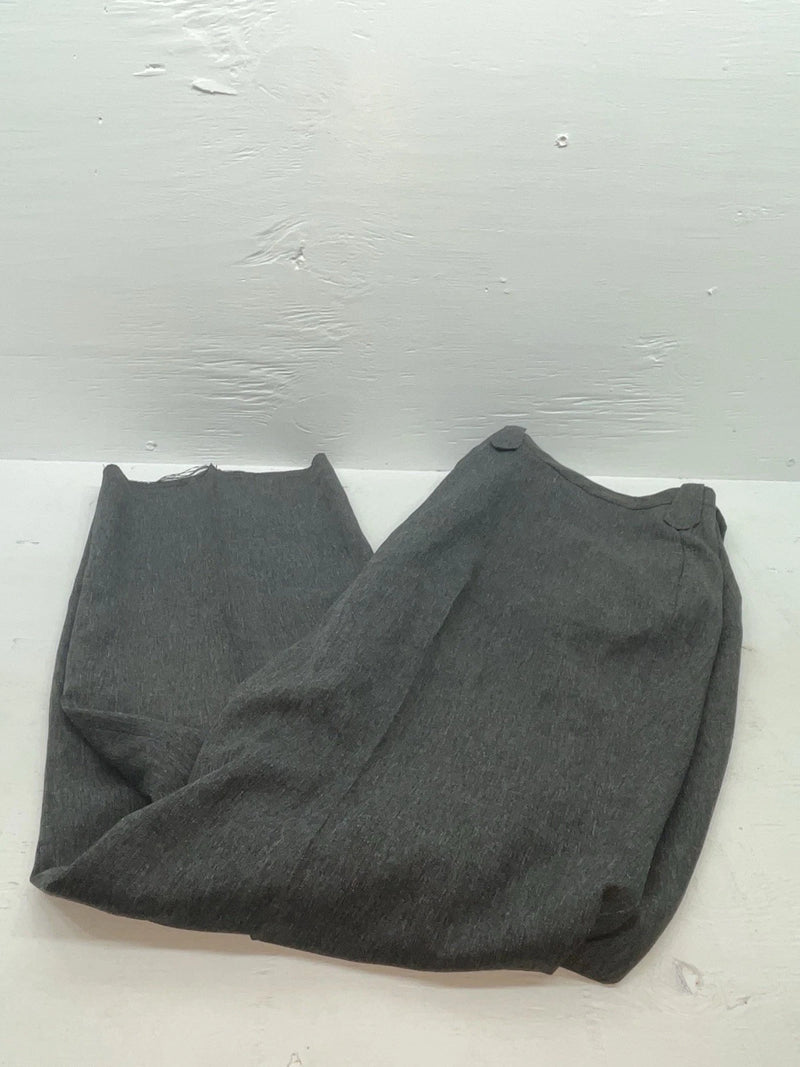 New Vintage Gray Circle S Polyester Pants #CP4776 XX-82