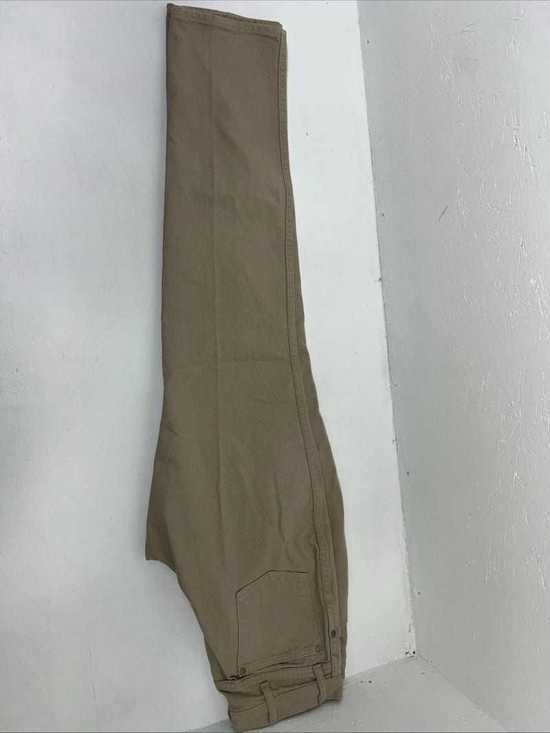 New Men’s Tan Cowboy Cut Classic Fit Wrangler Jeans. 15/16x34 G-14